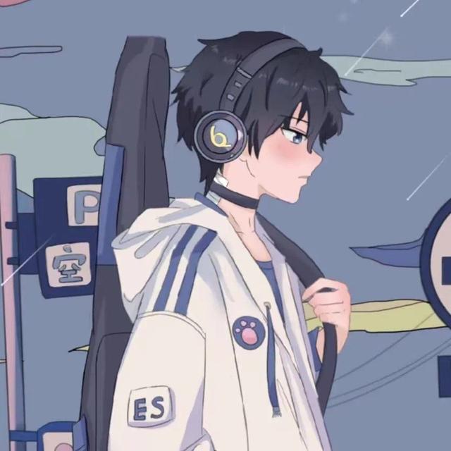 动漫情头画师：E.Pcat，画师头像动漫微信（一些超美的动漫情侣头像）