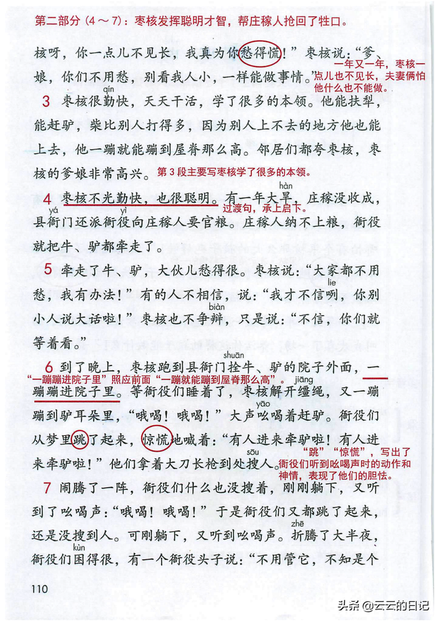 三年级下册语文27课课堂笔记，三年级下册语文27课练习题（三年级下语文电子课本注释）