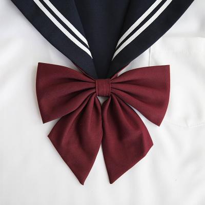 jk领结怎么戴，jk领结上的线要拆吗（jk制服搭配的领结）