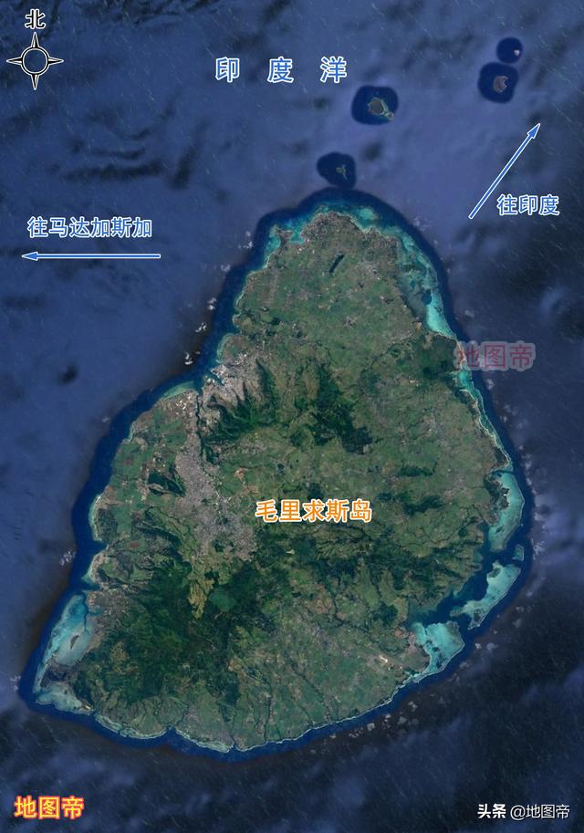 毛里求斯在哪个国家，毛里求斯国家概况（同时与英国法国争领土）