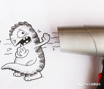 小恐龙怎么画，恐龙怎么画简单又好看（创意手绘丨他画出一只很有戏的小恐龙）