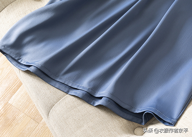 如何缝制真丝衣服，如何缝制真丝面料（自己做一件醋酸面料的连衣裙）