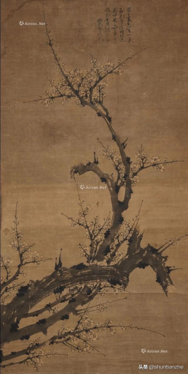 写意梅花100种画法，构图一百例，学完够用了