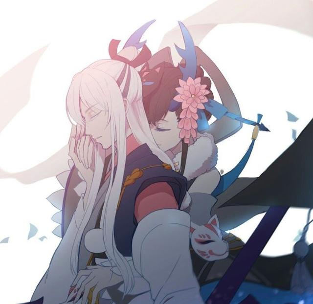 跟我走吧 百合情头，微信头像，跟我走吧 百合情头（让我们想起了多少对阴阳师里的cp）