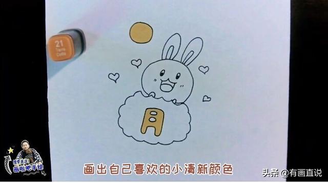 中秋节的画怎么画，关于中秋节的画怎么画（创意儿童画：中秋节主题画两款）