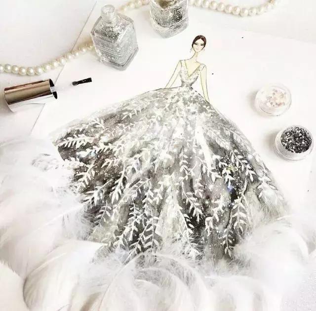 天平怎么画，十二星座专属手绘公主裙（如何制作天平）