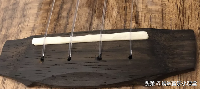 尤克里里怎么换弦，尤克里里怎么换弦视频（蚂蚁音乐-NO24.尤克里里的琴弦固定方式）
