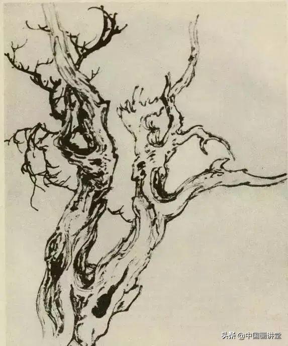 大树怎么画，大树怎么画的特别好看（缠枝、挺杆、屈节、钮裂、一棵树如何画）