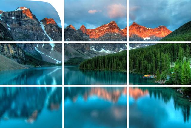 手机拍照片咋做成九宫格?只需4步,这么发朋友圈真好看!