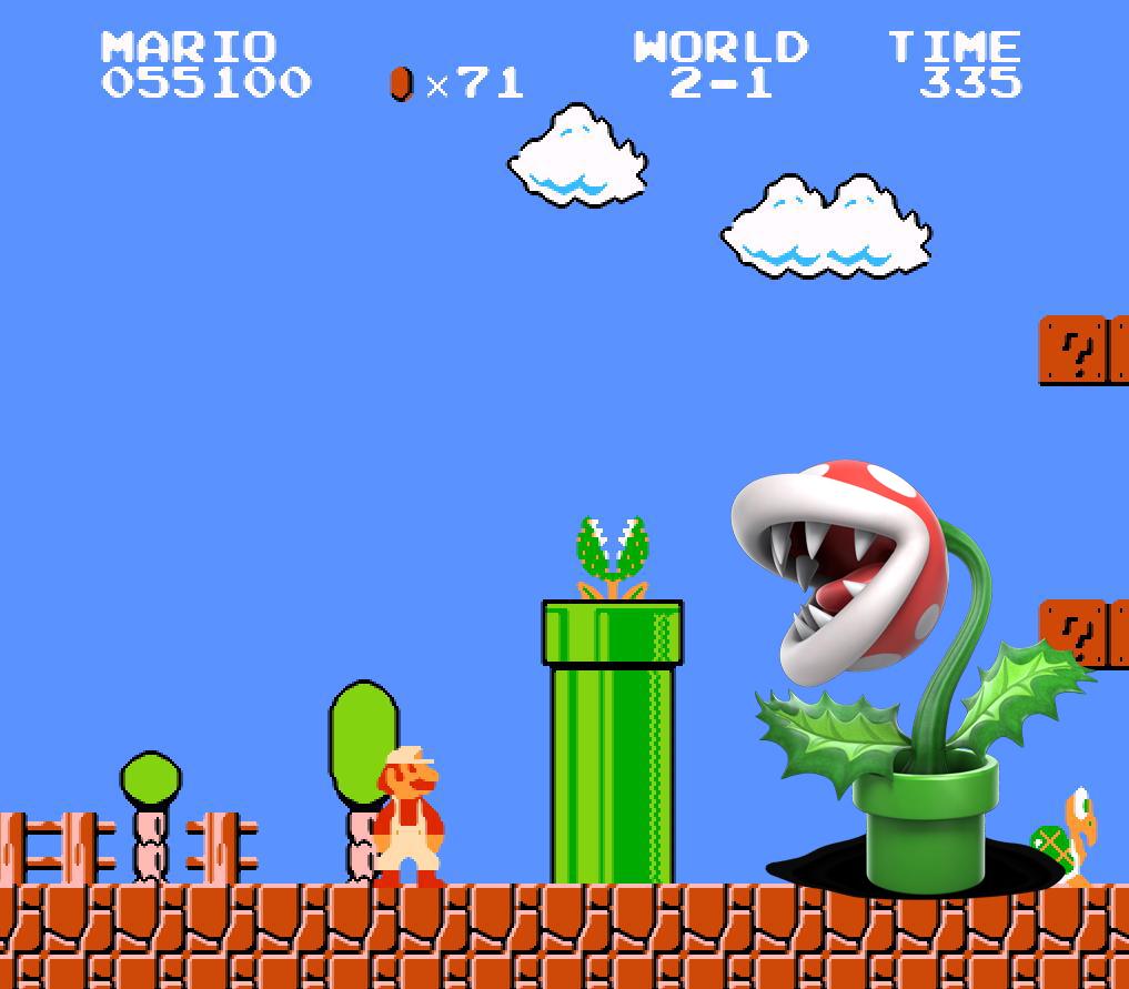 piranha plant食人花