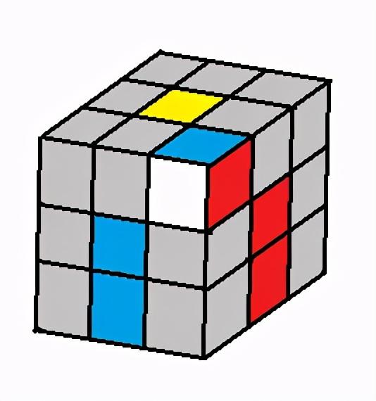 魔方第一层公式，魔方第一层快速形成立体十字（只用两条公式复原魔方）