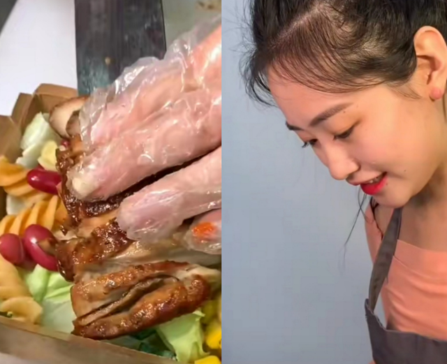 干点餐是什么，南京22岁高颜值美女做轻食