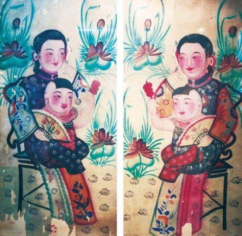 扑灰年画，扑灰年画图片（中国一绝《扑灰年画》汉族传统民间艺术）