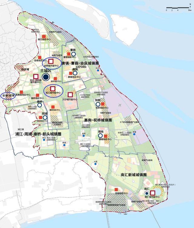 上海中环线地图，上海内环中环外环图（唯一浦东新区一直领先浦西的环线）