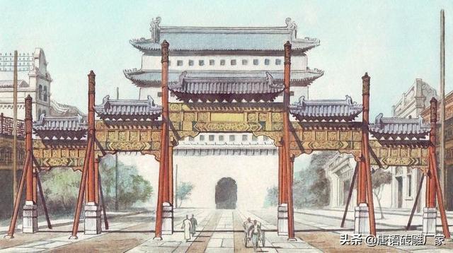 古代大门里面为什么还有一个小门，一张图让你秒懂中国大门的前世今生