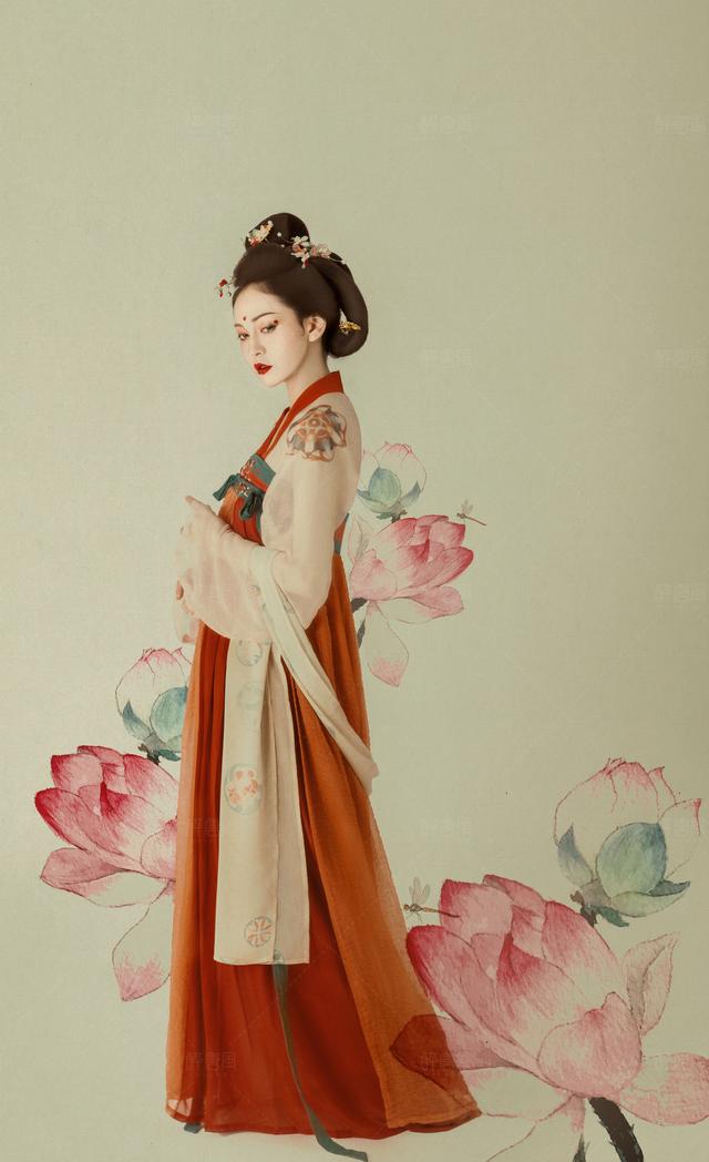 披帛怎么固定在汉服上，披帛怎么固定在汉服上用（纤臂上起舞的云彩——汉服配饰披帛篇）