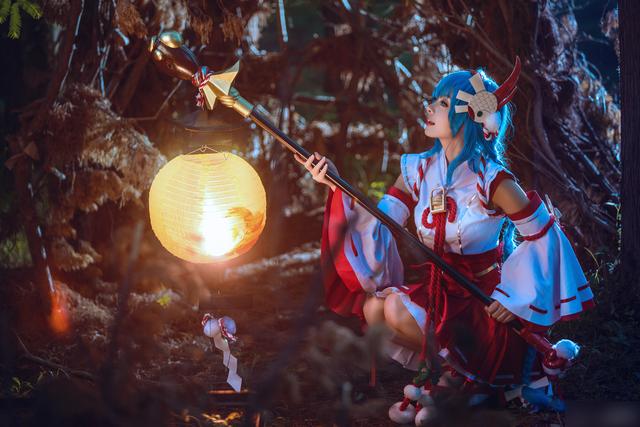 王者大乔动漫图片，大乔的动漫图片（三组不错的国产游戏《王者荣耀》角色“大乔”COSPLAY作品欣赏）