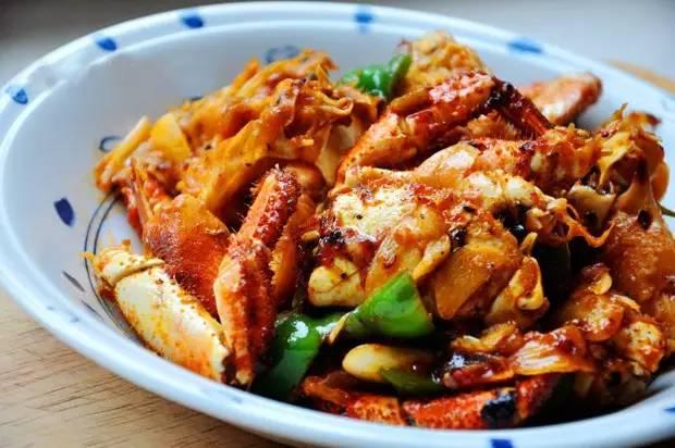 炒芙蓉蟹，正宗蒜蓉炒蟹（螃蟹吃法大全：有到吃蟹的季节）