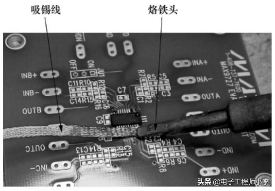 吸锡线的正确使用方法，初学者如何熟练掌握手机焊接技巧