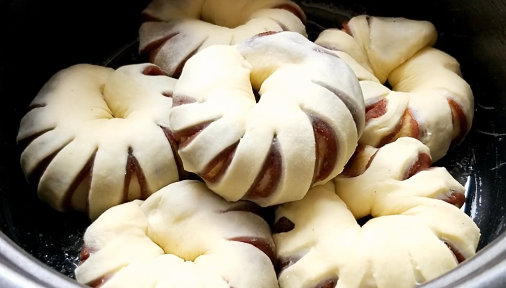 圖片[5]-【葡萄面包】做法步驟圖 松軟又香甜 還能預防貧血-起舞食譜網