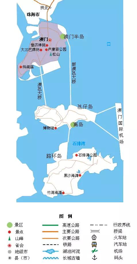 江西旅游地图，安徽江西旅游地图（全国旅游地图精简版）