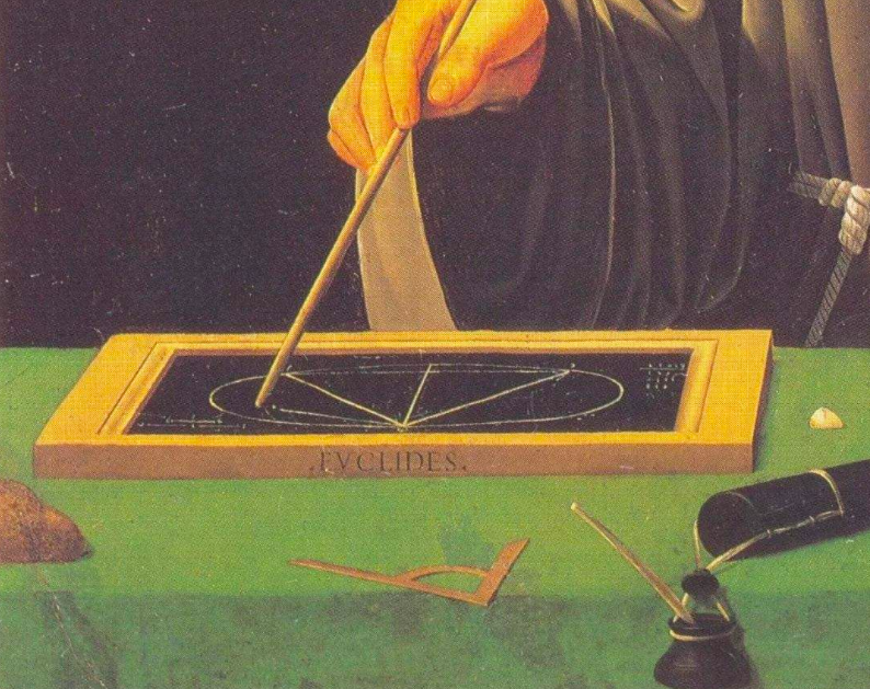 证明三角形的内角和等于180度（并不神秘的非欧几何）