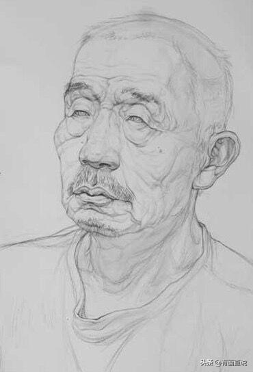 橡皮头，微信头像，橡皮头（分享结构素描高清临摹素材60张）