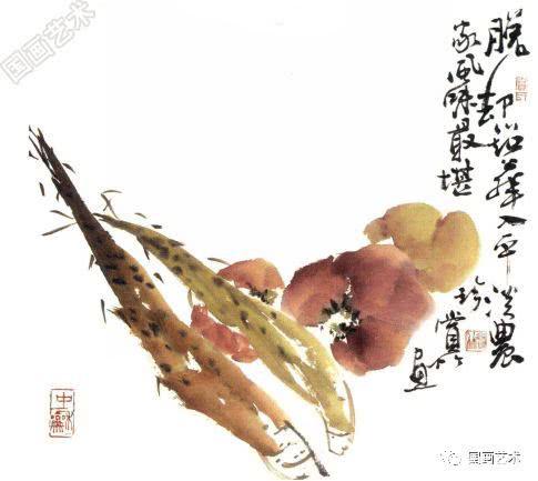 写意蔬果番茄的画法，写意蔬果画法步骤示范