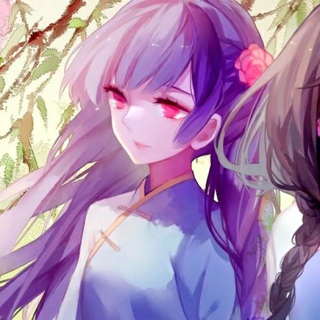 闺蜜头像古风一左一右，呆橘：古风闺蜜头像  拿走不谢微信（我居北海君南海）