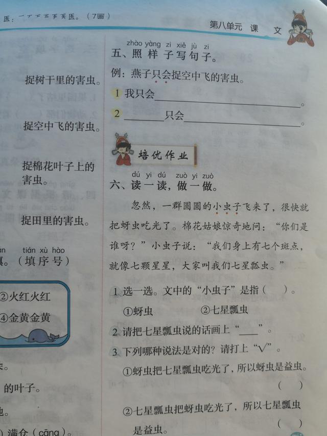 过属于半包围结构吗，过是什么结构（一年级下册19课《棉花姑娘》）