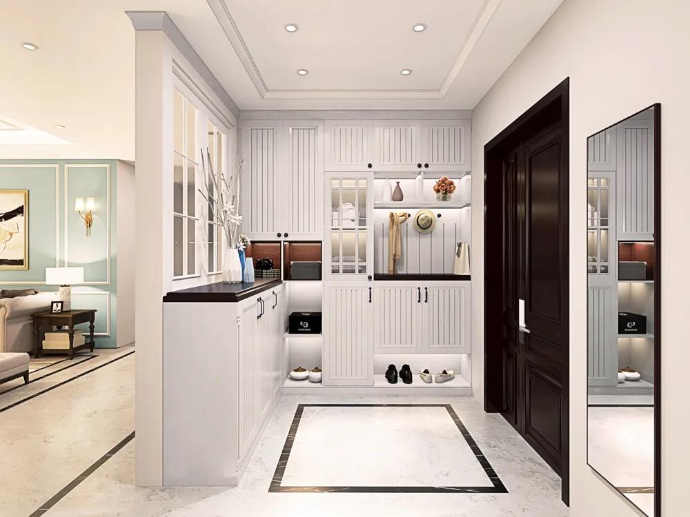 风水屏风图片 进门,开门见厅太尴尬 - 玉三网