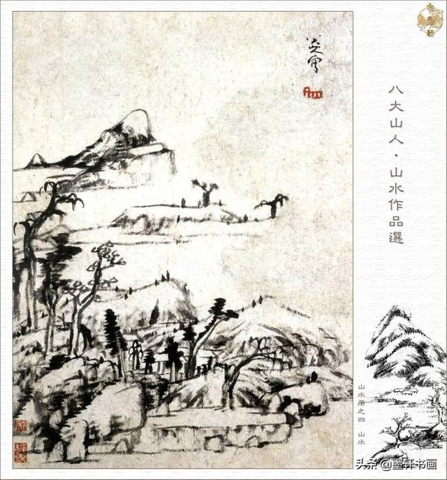 朱耷代表作品有哪些，朱耷著名作品（八大山人朱耷·花鸟作品精選）