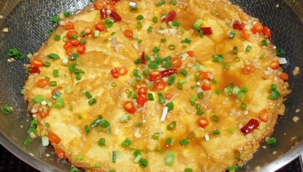 圖片[7]-【雞蛋包豆腐】做法步驟圖 上桌孩子們都搶著吃-起舞食譜網