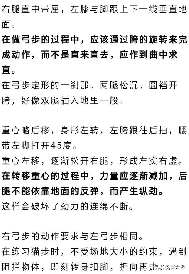 猫步走法教程，细讲太极“猫步”