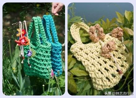 几款绝美的钩针包包，好看的钩针包包（这几款钩针包一经推出）