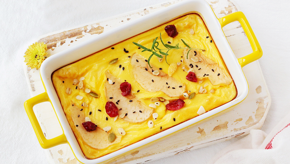 【蘋果酸奶布丁】做法步驟圖 越吃身體越健康-起舞食譜網