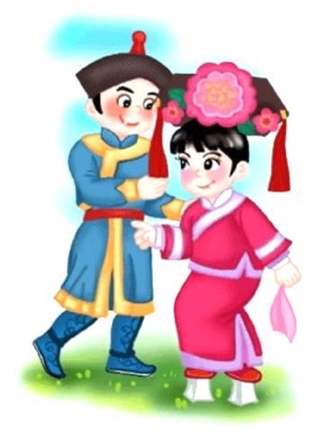 56个民族服饰图片大全，56个民族服装图片（五十六个民族精美人物服饰造型插画）
