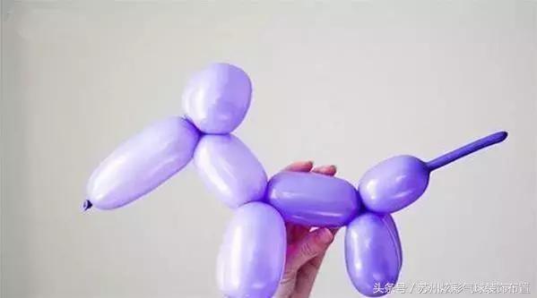 气球简单造型动物,教你折一只简易气球狗狗 气球简单造型动物,教你折一只简易气球狗狗