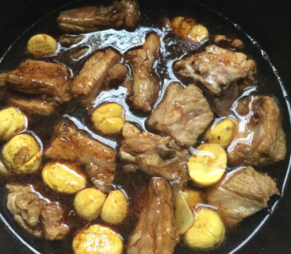 图片[7]-【板栗烧排骨】做法步骤图 促进骨骼生长 贵也别舍不得-起舞食谱网