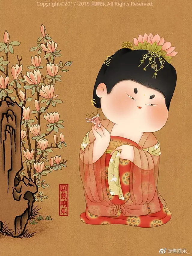 又胖又萌又可爱的图片，胖胖可爱的呆萌情侣头像微信（把千寻、周迅画成圆脸美人）