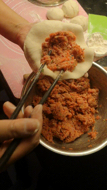怎么做胡萝卜馅饼!，从揉面到调馅我都调整多次的最终配方