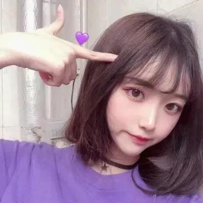 紫色系女生头像，紫色系女生头像动漫微信（我该用什么去纪念你在我的青春里闪耀过）