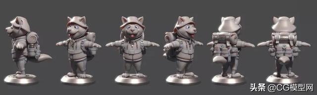 pxd，微信头像，pxd（201812期CG模型网作品展）