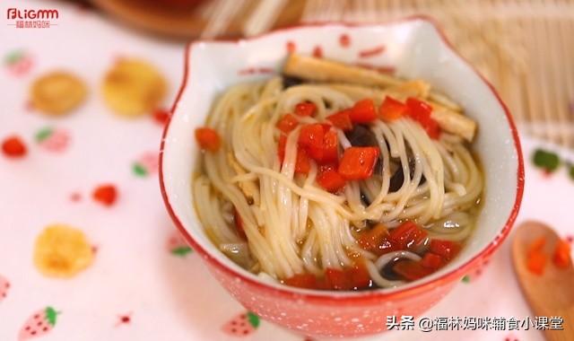 润肺营养汤面，这碗汤面润肺补铁补维C