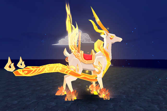 世界上有九色鹿吗，有没有九色鹿（五周年庆定制坐骑九色鹿）