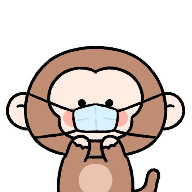 戴口罩的卡通图片，ㅤ|戴口罩卡通头像微信（戴口罩的小动物卡通头像）