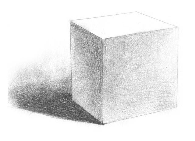 石膏几何体，石膏几何体素描教程（分步骤讲解三种石膏几何体画法）