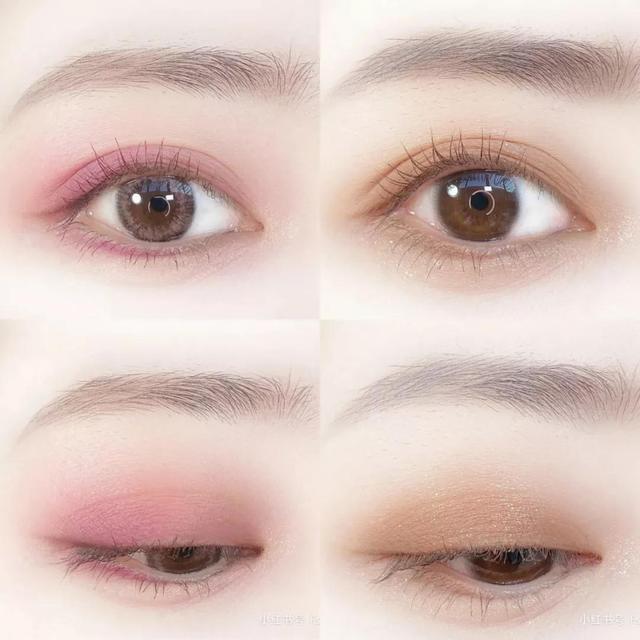 可爱大眼妆的画法,韩式眼妆的画法(保姆级眼影画法)
