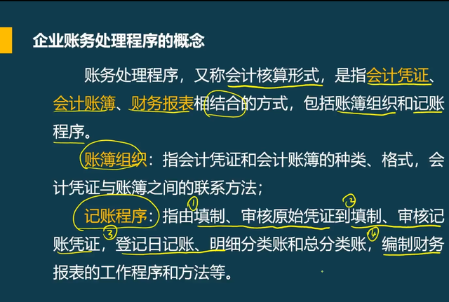 会计的账务处理程序有哪几种，老会计整理的企业账务处理流程