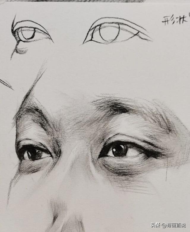 橡皮头，微信头像，橡皮头（分享结构素描高清临摹素材60张）